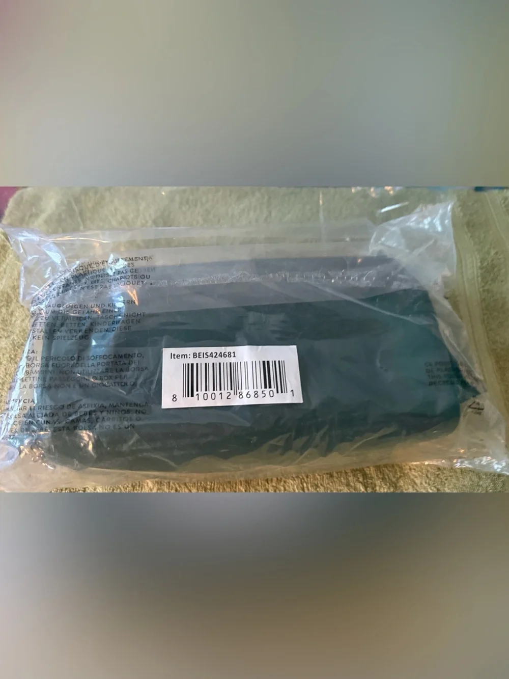 BEIS WICKED Toiletry Kit In Wicked Green. Brand New W/Original Packaging - Picture 12 of 12